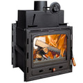 Prity 2CM double-sided fireplace insert, 13.5 kW