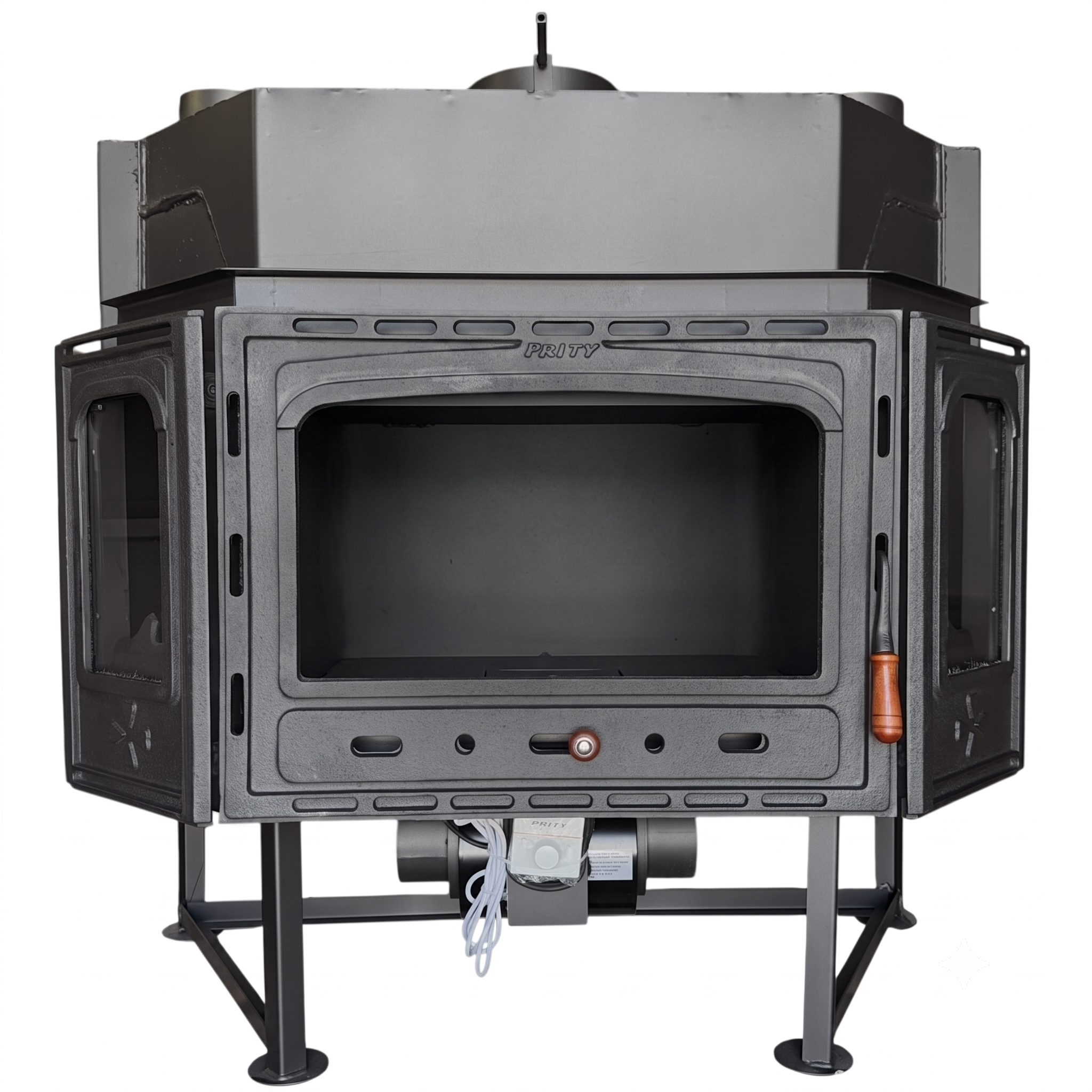 Prity TCF fireplace insert front view