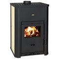 Wood burning boiler stove Prity WD W24 D - 6.1 kW + 24 kW Water
