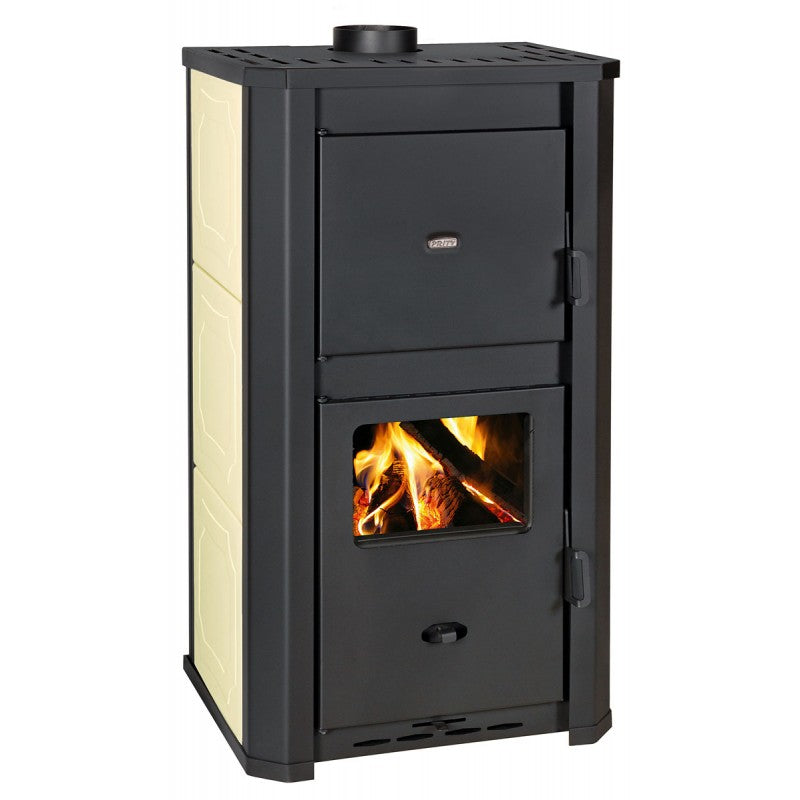 Wood burning boiler stove Prity WD W29 D - 9.4 kW + 29 kW Water