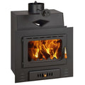Prity M compact fireplace insert, 13.5 kW
